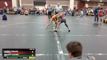 70 lbs Semifinal - Albert Canales, Contenders vs Bennett Kocher, SHWA