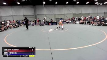 132 lbs Placement Matches (8 Team) - Timothy Koester, Iowa vs Seth Mendoza, Illinois