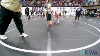 46 lbs Rr Rnd 2 - Jo Thigpen, Choctaw Ironman Youth Wrestling vs Zola Smith, HBT Grapplers