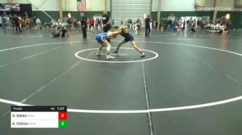 101 lbs Final - Alex Gates, GI Grapplers vs Austin Collins, Wray Eagles