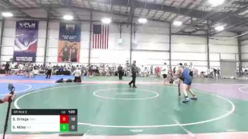 126 lbs Rr Rnd 3 - Sebastian Ortega, Triumph Blue vs Shane Miller, A II