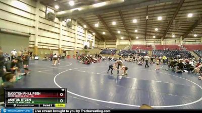 49 lbs Placement (16 Team) - Daxxton Phillipsen, South Central Utah vs Ashton Etzen, Black Fox Wrestling