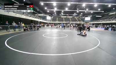 135 lbs Semifinal - Nathaniel Handy, Glenville vs Bryce Christie, VA Beach
