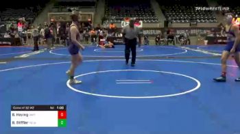 125 lbs Consolation - Blayke Heying, Iawc vs Blue Stiffler, Roundtree Wrestling Academy