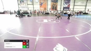 152 lbs Rr Rnd 1 - Jordan Blaise, Elite NJ HS Red vs Jaydon Robinson, Team Thunder