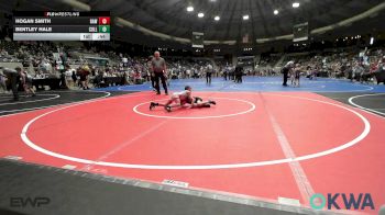 61 lbs Quarterfinal - Hogan Smith, Raw Wrestling Club vs Bentley Hale, Collinsville Cardinal Youth Wrestling