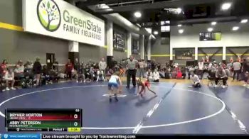 65 lbs Round 2 (12 Team) - Bryher Horton, Grand View vs Abby Peterson, FEWTeamIowa