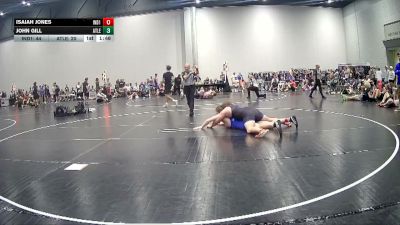 218 lbs Round 5 (8 Team) - John Gill, MatLife vs Isaiah Jones, Indiana Outlaws