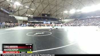 77 lbs Cons. Round 4 - Grayson Morgan, Twin City Wrestling Club vs Tyrus Anderson, Tumwater Wrestling Club