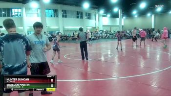 106 lbs Round 1 (16 Team) - Braeden Martin, Ohio Titan Blue vs Hunter Duncan, All In