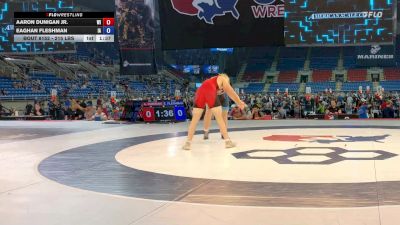 215 lbs Cons. Rd Of 16 - Aaron Dunigan Jr., WI vs Eaghan Fleshman, IA