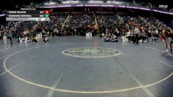 2A 175 lbs Cons. Round 1 - Desmond Mitchell, Southwest Onslow High School vs Burke Wilson, Patton