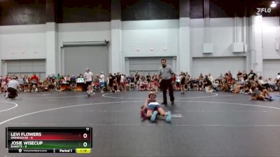 62 lbs Finals (2 Team) - Josie Wisecup, Bandits vs Levi Flowers, Grindhouse