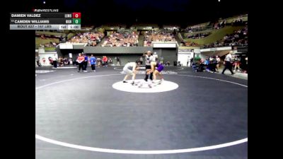 167 lbs Consi Of 8 #1 - Damien Valdez, Lemoore HS vs Camden Williams, Highland HS