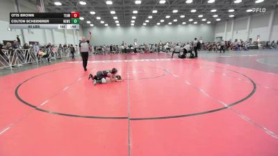 60 lbs Rr Rnd 2 - Otis Brown, Team RJN - EL vs Colton Scheiderer, Next Level Wrestling Club - EL