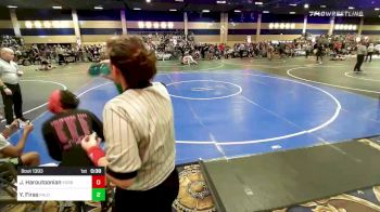 165 lbs Consi Of 32 #1 - Joshua Haroutoonian, Yorba Linda HS vs Yosif Firas, Palo Verde