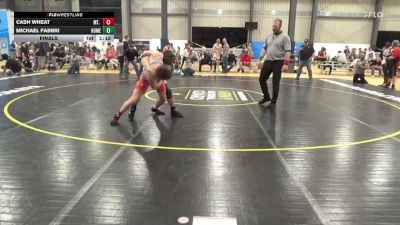 152 lbs Final - Cash Wheat, Mt. Airy vs Michael Fabbri, Home