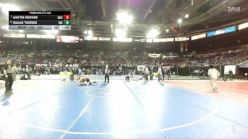 285 lbs Champ. Round 3 - Austin Reeves, Hillcrest vs Isaias Torres, Fruitland