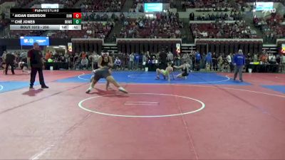 250 lbs Cons. Round 3 - Aidan Emerson, Corvallis vs Ché Jones, Magic City Wrestling Club