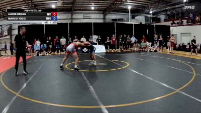 61 kg Cons. Round 3 - Jakob Regan, Kohawk Wrestling Club vs Marco Tocci, Tar Heel Wrestling Club