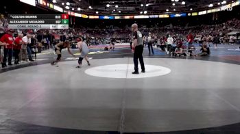 6A 190 lbs Cons. Round 2 - Alexander Mojarro, Highland-P vs Colton Munns, Madison