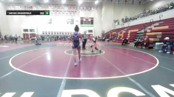 120 lbs Champ. Round 1 - Anyah Dransfield, Caldwell vs Makiely Garcia, New Plymouth