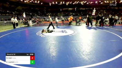 41 lbs Round Of 16 - Benjamin Carr, Edge Wrestling vs Easton Layton, Upper Township