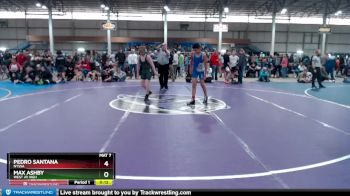 110 lbs Cons. Round 4 - Pedro Santana, Nyssa vs Max Ashby, West Jr High