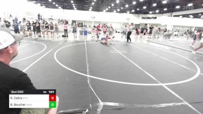 109 lbs Semifinal - Reid Zadra, Athlos Wrestling vs Brady Boucher, Havre WC