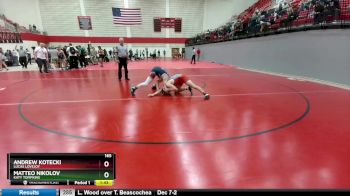 165 lbs Semifinal - Andrew Kotecki, Lucas Lovejoy vs Matteo Nikolov, Katy Tompkins