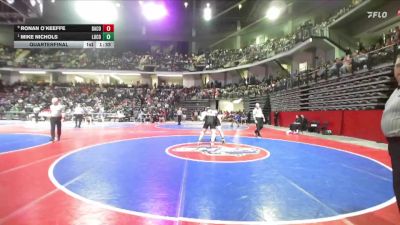 190-3A Quarterfinal - Mike Nichols, Lumpkin Co. vs Ronan O`Keeffe, Dawson County