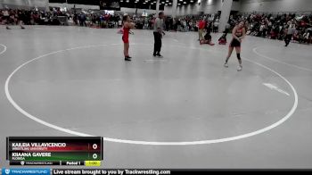 125 lbs Cons. Round 2 - Kaileia Villavicencio, Wrestling University vs Kiiaana Gavere, Florida