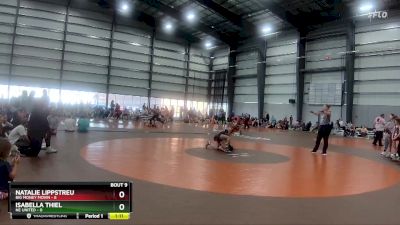 95 lbs Finals (8 Team) - Natalie Lippstreu, Big Money Movin vs Isabella Thiel, NE United