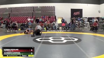 60 lbs Round 3 (8 Team) - Korbin Kiessling, Team Revival vs Kameron Cushman, Roundtree Wrestling Academy