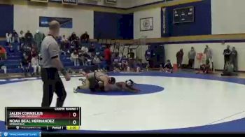 157 lbs Champ. Round 1 - Noah Beal Hernandez, Springfield vs Jalen Cornelius, Shenandoah University