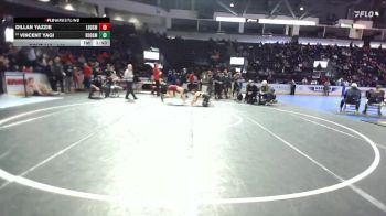 132 lbs Champ. Round 1 - Dillan Yazzie, Lake Roosevelt vs Vincent Yagi, Roosevelt