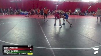 150 lbs Round 1 (4 Team) - Corwin Cambron, Indianola 2 vs Bjorn Svendsen, Elk River