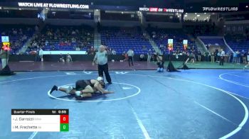 160 lbs Quarterfinal - Jack Carrozzi, Bedford NH vs Matt Frechette, Bishop Guertin