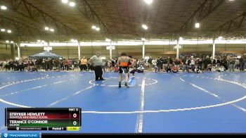 95 lbs Champ. Round 1 - Stryker Hewlett, Mountain View Middle School vs Terance O`Connor, Salmon