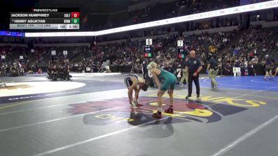 113 lbs Round Of 32 - Jackson Humphrey, Sultana (SS) vs Henry Aslikyan, Birmingham (LA)