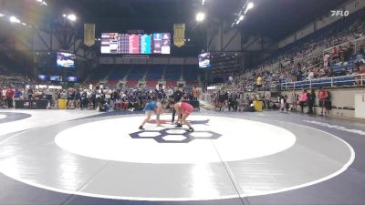 115 lbs Champ. Rd Of 128 - Elliana Selearis, CT vs Brooklynn Church, OK