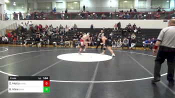 215 lbs Final - Daregan Motto, Hamburg vs Brody Kline, Berks Catholic