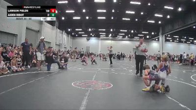 65 lbs Semifinal - Lawson Fields, Tier One Wrestling vs Aiden Ribot, Eagle Empire