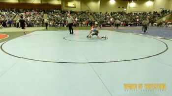 88 lbs Quarterfinal - Levi Halbert, Nebraska Boyz vs Easton Bylin, Mat Demon Wrestling Club