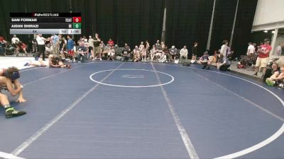 84 lbs Round 3 - Sam Forman, Team Catalyst vs Aidan Shirazi, Brawler Elite