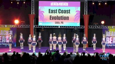 East Coast Evolution - Fahrenheit [2022 L1 Senior - D2 Day 2] 2022 ACDA Reach the Beach Ocean City Cheer Grand Nationals
