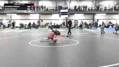 114Yellow lbs Rr Rnd 3 - Kaydence Proulx, Bhsbs vs Katie Porcelli, Rocky Point