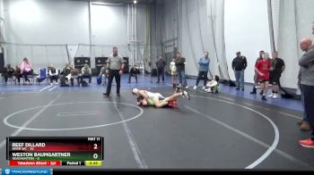 105 lbs Round 2 (6 Team) - Reef Dillard, River WC vs Weston Baumgartner, Headhunters