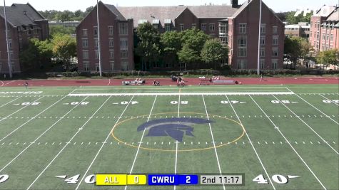 Replay: Allegheny vs CWRU | Sep 14 @ 1 PM
