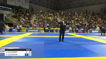 GABRIEL ALEXANDER ROSBERG vs ANDREA VERDEMARE 2019 World Jiu-Jitsu IBJJF Championship